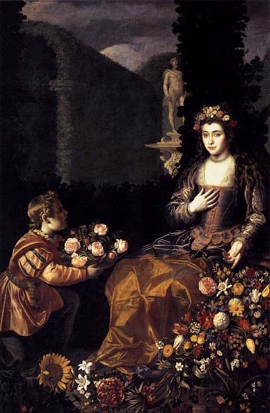 HAMEN, Juan van der Offering to Flora